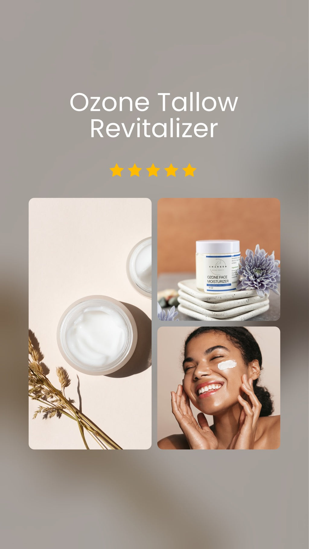 Ozone Tallow Face Moisturizer