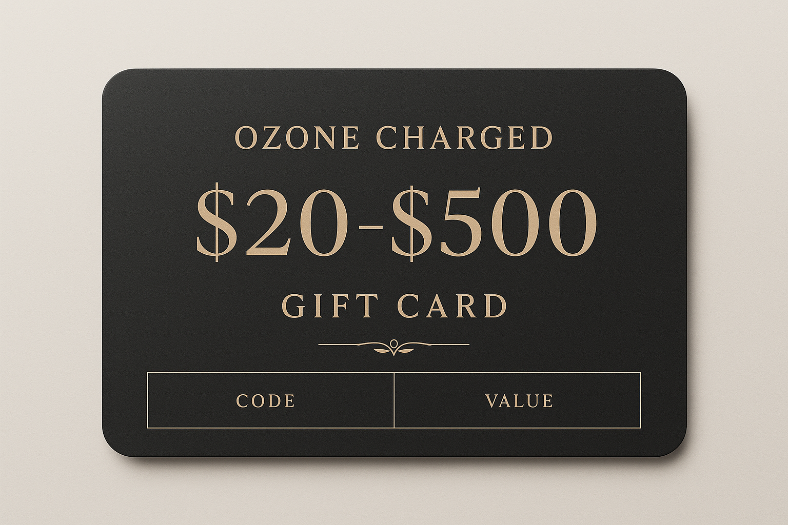 Gift card $20-500